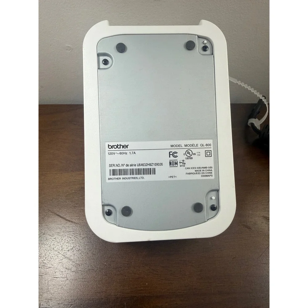 Brother QL-800 High-Speed Professional Label Printer Black White USB Thermal